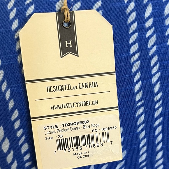 NWT Peplum Dress w/ 3/4 Sleeves - Picture 9 of 9